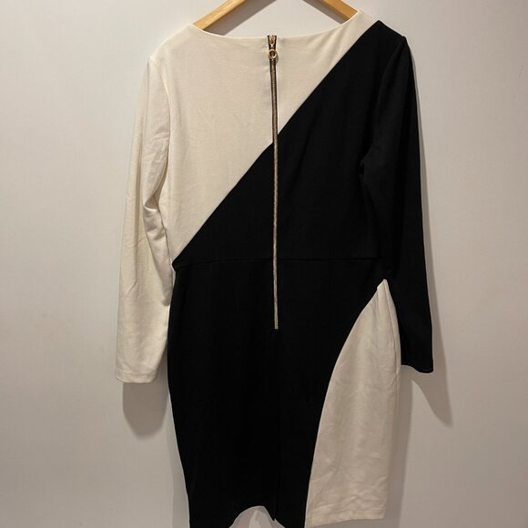 Calvin Klein Women Black and White Formal Dress size 12 - Picture 7 of 7